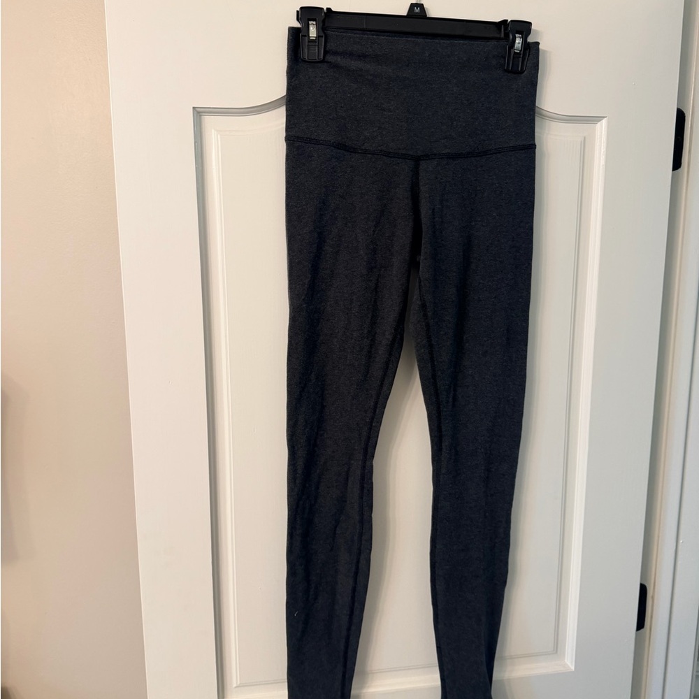 High-Waisted Charcoal Lululemon Leggings